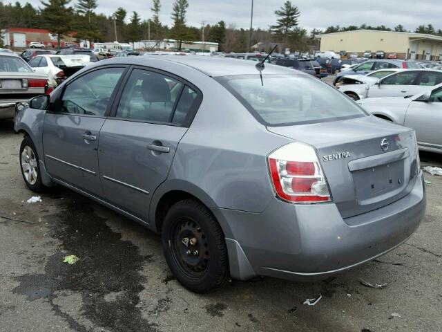 3N1AB61E39L648222 - 2009 NISSAN SENTRA 2.0 GRAY photo 3