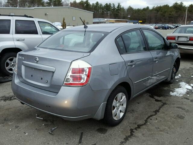 3N1AB61E39L648222 - 2009 NISSAN SENTRA 2.0 GRAY photo 4