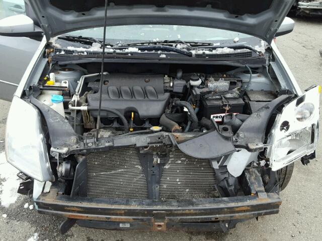 3N1AB61E39L648222 - 2009 NISSAN SENTRA 2.0 GRAY photo 7