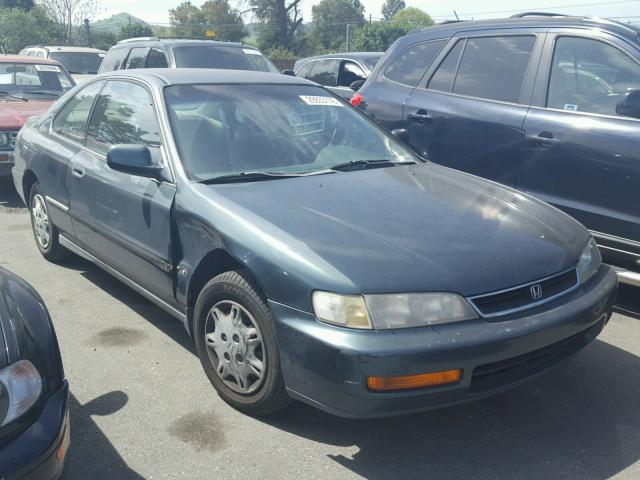 1HGCD713XTA026477 - 1996 HONDA ACCORD LX BLUE photo 1