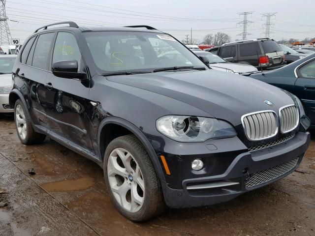 5UXFE83527LZ40227 - 2007 BMW X5 4.8I BLACK photo 1