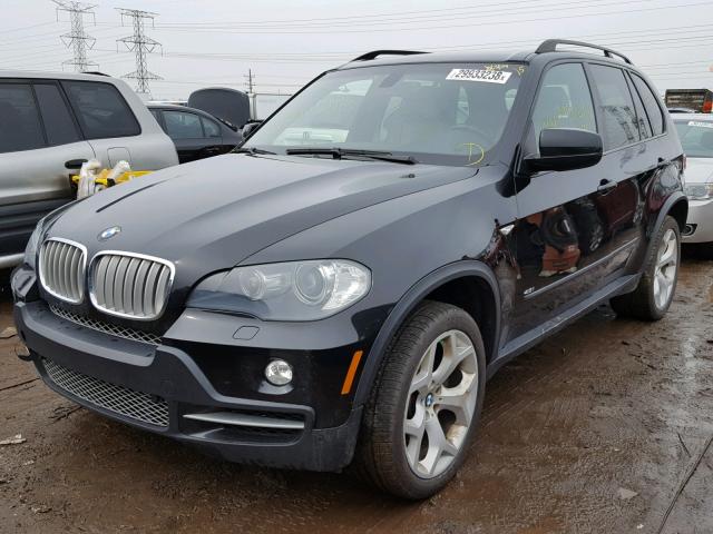 5UXFE83527LZ40227 - 2007 BMW X5 4.8I BLACK photo 2