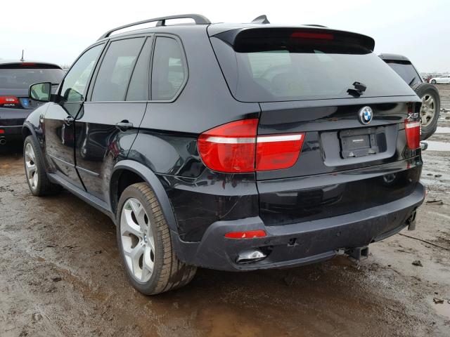 5UXFE83527LZ40227 - 2007 BMW X5 4.8I BLACK photo 3