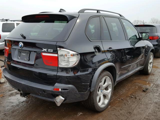 5UXFE83527LZ40227 - 2007 BMW X5 4.8I BLACK photo 4