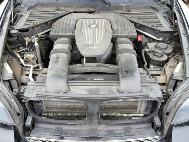 5UXFE83527LZ40227 - 2007 BMW X5 4.8I BLACK photo 7