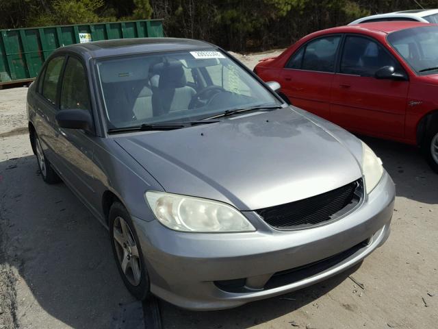 1HGES25775L014762 - 2005 HONDA CIVIC EX Grafit foto 1