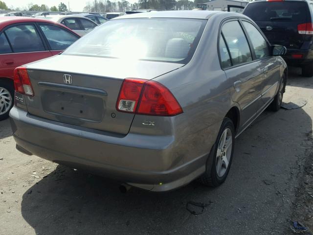 1HGES25775L014762 - 2005 HONDA CIVIC EX Grafit foto 4