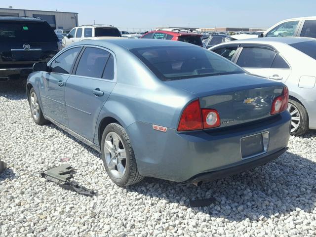 1G1ZH57B49F144688 - 2009 CHEVROLET MALIBU 1LT 蓝色 照片 3