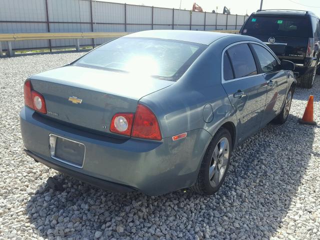 1G1ZH57B49F144688 - 2009 CHEVROLET MALIBU 1LT 蓝色 照片 4