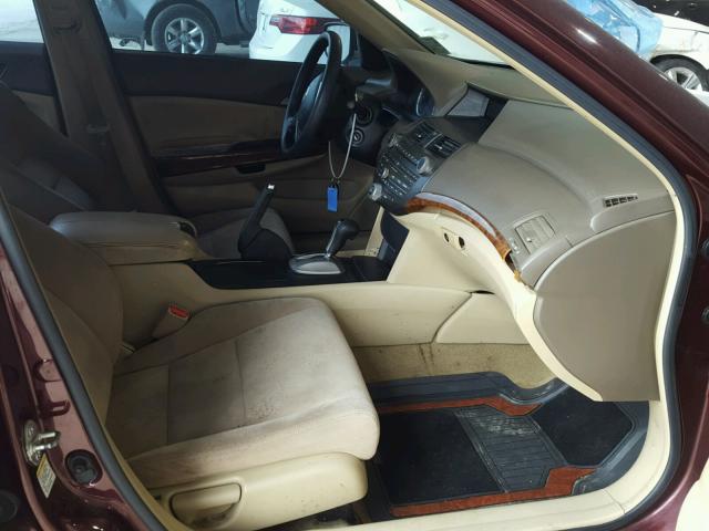 JHMCP26788C076793 - 2008 HONDA ACCORD EX RED photo 5