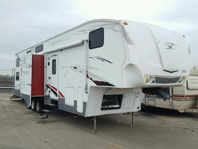 4YDF3932X8F810972 - 2008 KEYSTONE FUZION YELLOW photo 1