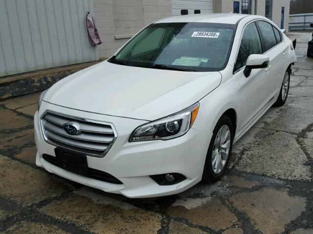 4S3BNAF61H3046524 - 2017 SUBARU LEGACY 2.5 WHITE photo 2