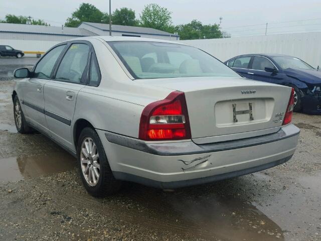 YV1TS94D8Y1120279 - 2000 VOLVO S80 SILVER photo 3