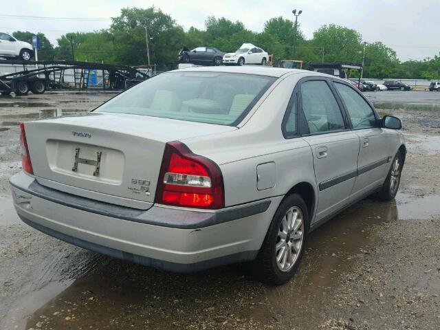 YV1TS94D8Y1120279 - 2000 VOLVO S80 SILVER photo 4