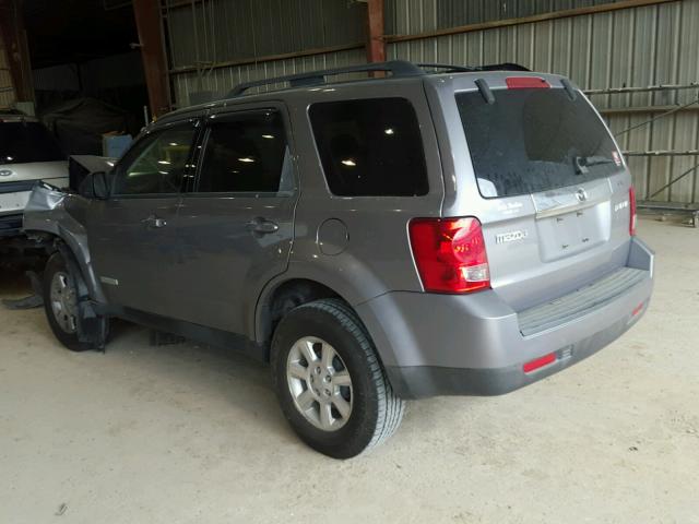 4F2CZ02Z68KM24961 - 2008 MAZDA TRIBUTE I GRAY photo 3