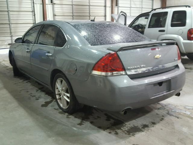 2G1WU583989153321 - 2008 CHEVROLET IMPALA LTZ GRAY photo 3