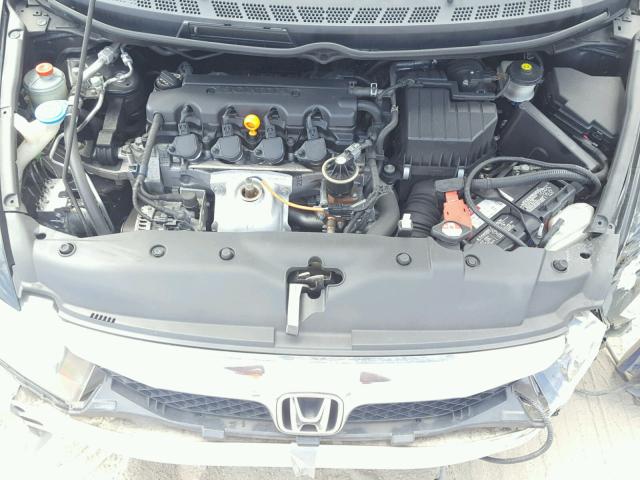 19XFA1F9XBE030930 - 2011 HONDA CIVIC EXL BLACK photo 7