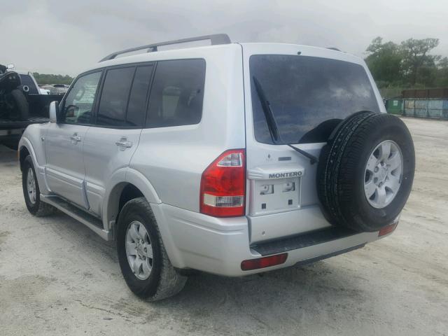 JA4NW51S83J016649 - 2003 MITSUBISHI MONTERO LI SILVER photo 3