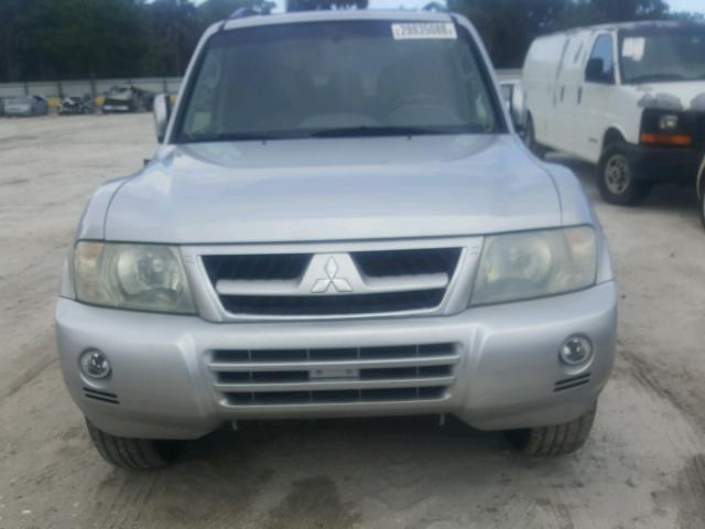 JA4NW51S83J016649 - 2003 MITSUBISHI MONTERO LI SILVER photo 9