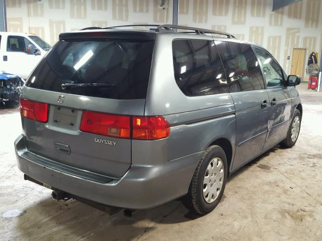 2HKRL1852YH612106 - 2000 HONDA ODYSSEY LX GRAY photo 4