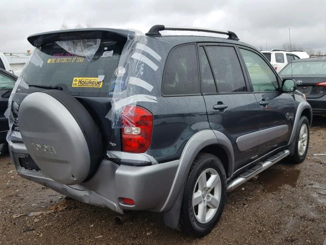 JTEHD20V846016900 - 2004 TOYOTA RAV4 GRAY photo 4