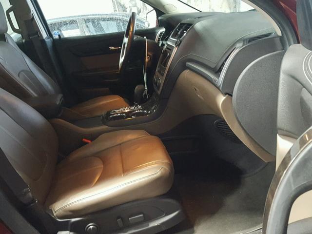 1GKKRRKD3FJ337417 - 2015 GMC ACADIA SLT მუქწითელი ფოტო 5