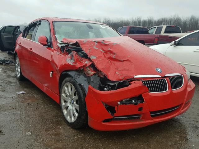 WBAVB33556KR81347 - 2006 BMW 330 I RED photo 1