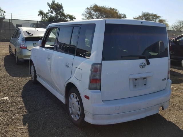 JTLKT324840141765 - 2004 TOYOTA SCION XB თეთრი ფოტო 3