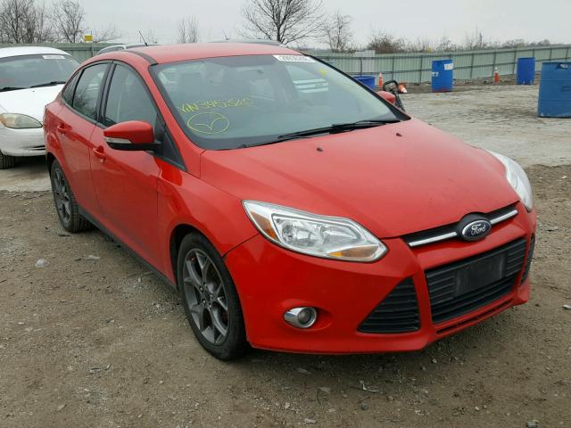 1FADP3F27DL345320 - 2013 FORD FOCUS SE RED photo 1