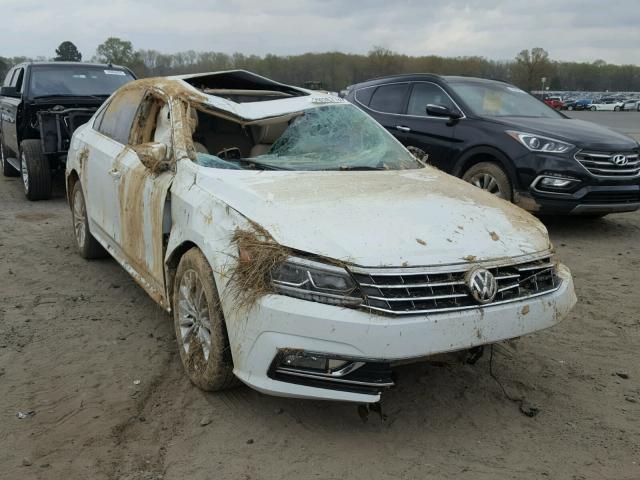 1VWBS7A36GC041727 - 2016 VOLKSWAGEN PASSAT SE WHITE photo 1