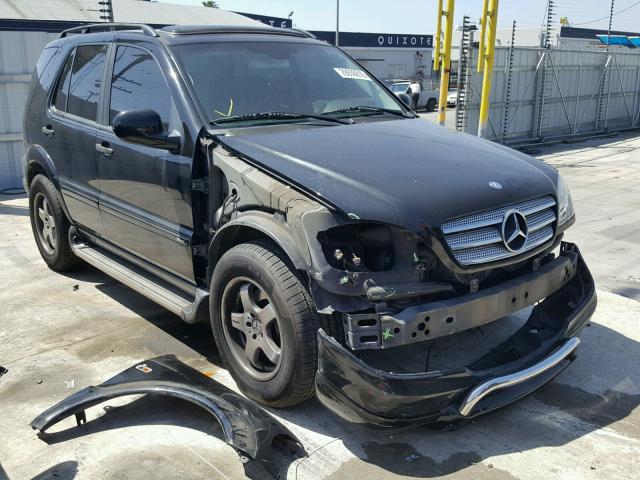4JGAB72E41A261350 - 2001 MERCEDES-BENZ ML 430 黑色 照片 1