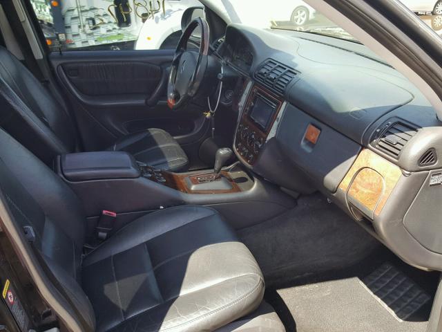 4JGAB72E41A261350 - 2001 MERCEDES-BENZ ML 430 黑色 照片 5