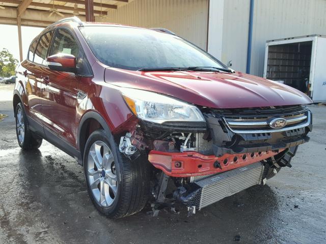 1FMCU0J97EUE37911 - 2014 FORD ESCAPE TIT RED photo 1