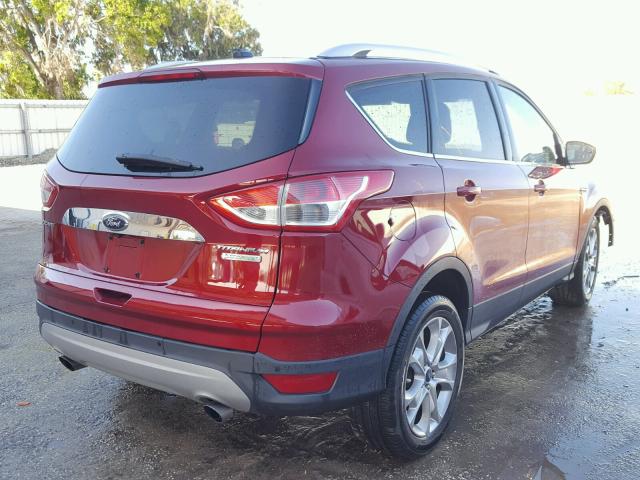 1FMCU0J97EUE37911 - 2014 FORD ESCAPE TIT RED photo 4