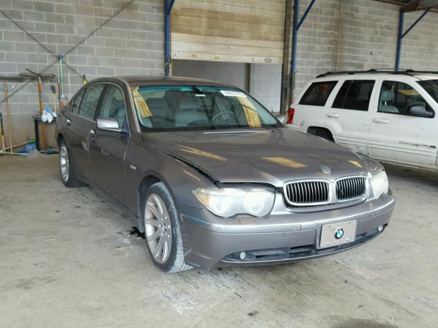 WBAGN63423DR16464 - 2003 BMW 745 LI GRAY photo 1