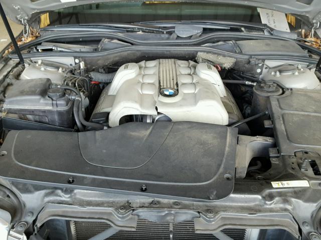 WBAGN63423DR16464 - 2003 BMW 745 LI GRAY photo 7
