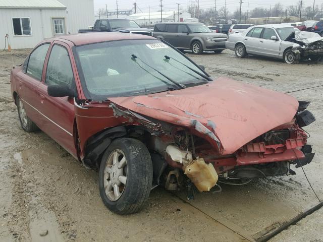 1FAFP6638YK147215 - 2000 FORD CONTOUR SE MAROON photo 1