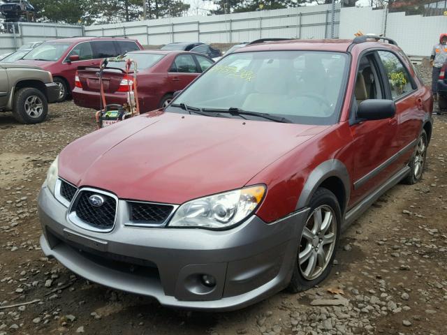 JF1GG63677H807453 - 2007 SUBARU IMPREZA OU RED photo 2