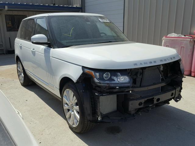 SALGS2EF1DA106905 - 2013 LAND ROVER RANGE ROVE WHITE photo 1