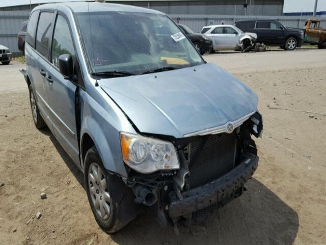 2A8HR44H88R836858 - 2008 CHRYSLER TOWN & COU TEAL photo 1