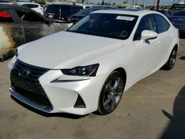 JTHBA1D20H5041264 - 2017 LEXUS IS 200T WHITE photo 2