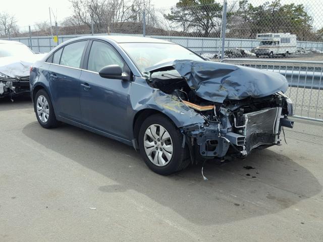 1G1PC5SH1C7297032 - 2012 CHEVROLET CRUZE LS BLUE photo 1