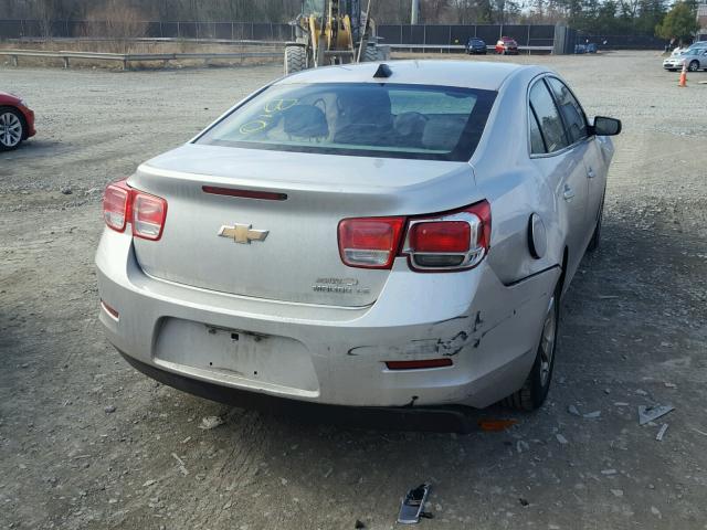 1G11B5SL8EF193580 - 2014 CHEVROLET MALIBU LS SILVER photo 4