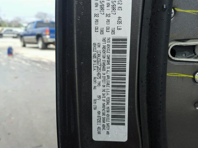 1C4NJCBB7GD514675 - 2016 JEEP COMPASS SP 石墨色 照片 10