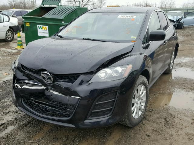 JM3ER2B54B0379630 - 2011 MAZDA CX-7 BLACK photo 2