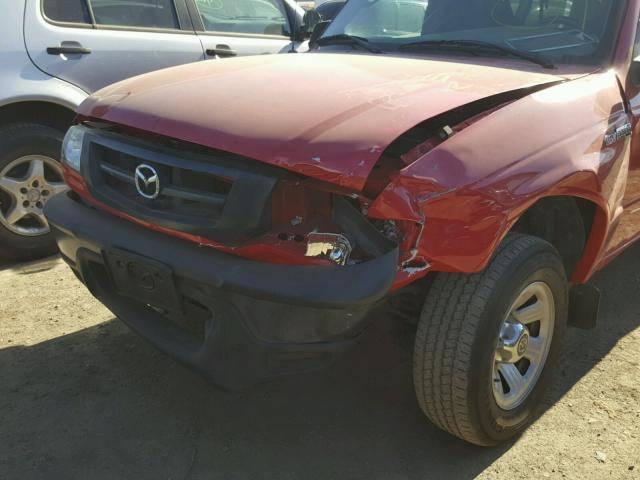 4F4YR12D78PM05359 - 2008 MAZDA B2300 RED photo 9