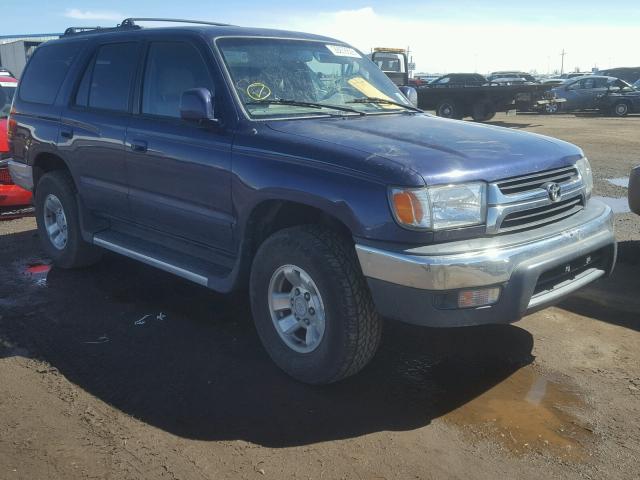 JT3GN86R510180439 - 2001 TOYOTA 4RUNNER SR BLUE photo 1