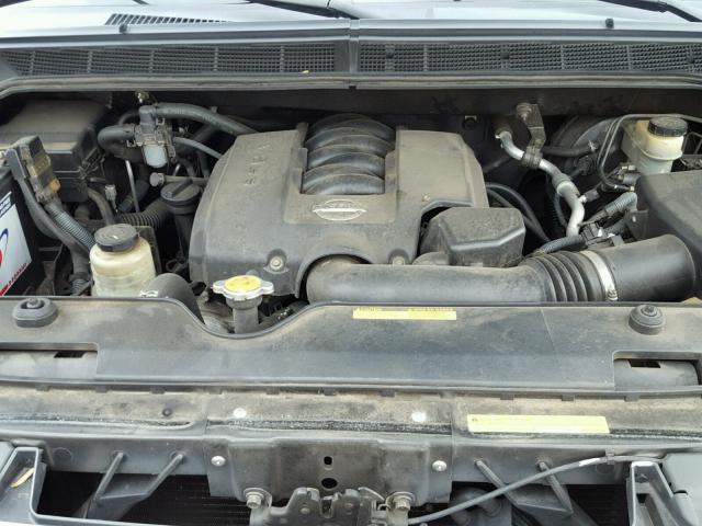 5N1AA08B34N714541 - 2004 NISSAN ARMADA SE GRAY photo 7