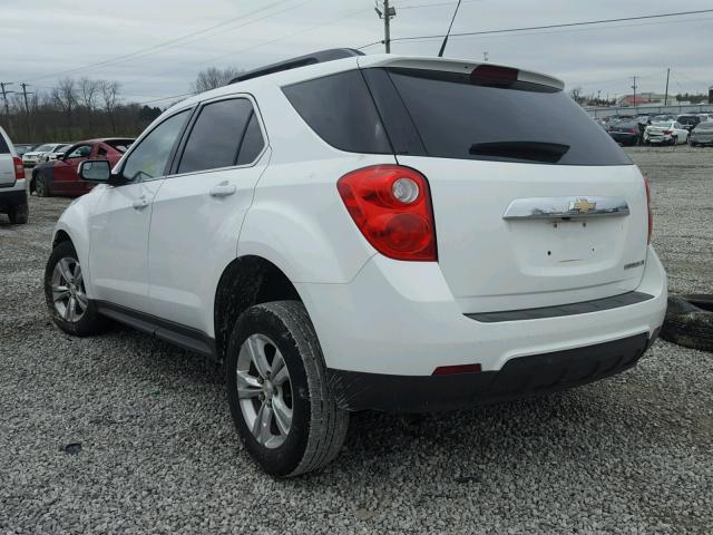 2GNALDEK1D6100982 - 2013 CHEVROLET EQUINOX LT WHITE photo 3