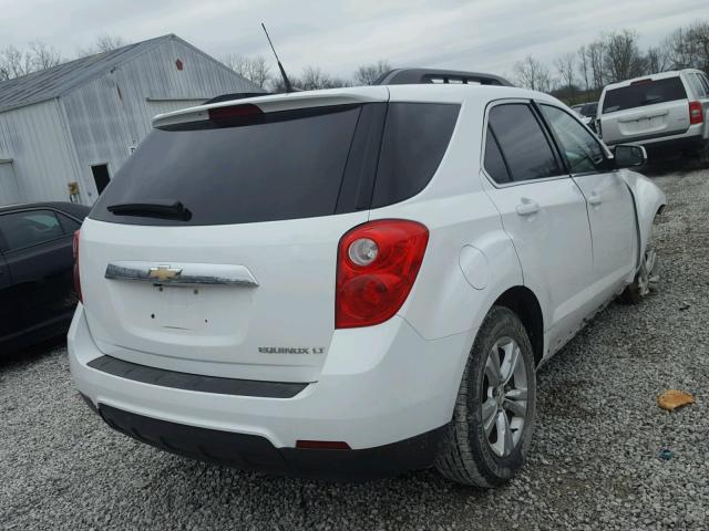 2GNALDEK1D6100982 - 2013 CHEVROLET EQUINOX LT WHITE photo 4